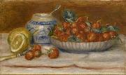 Pierre Auguste Renoir Fraises painting